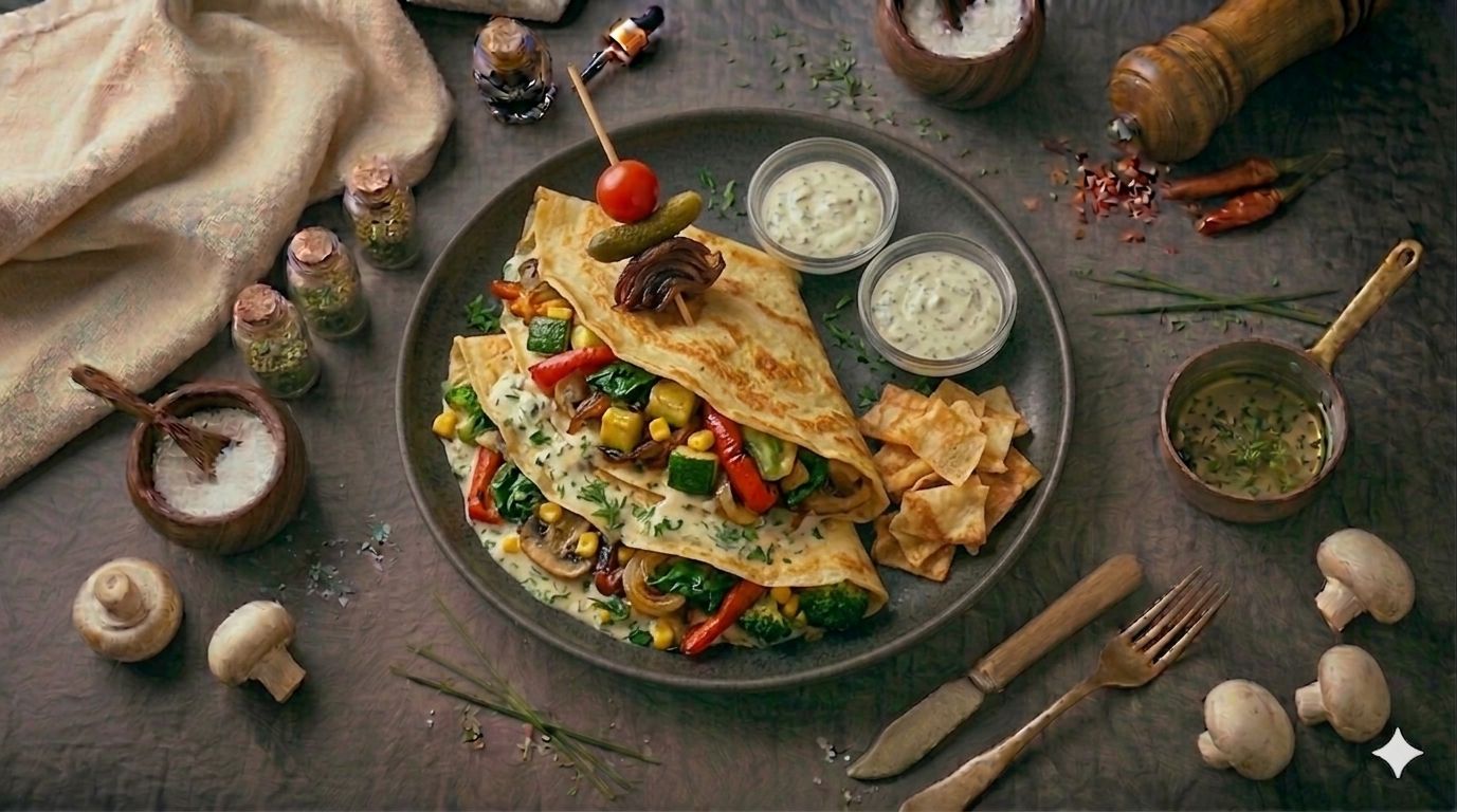 SEBZELİ KREP